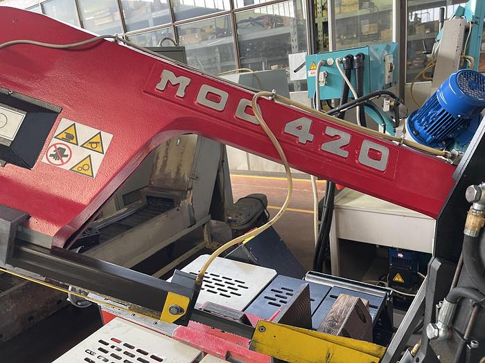 Ottime Segatrice a Nastro Semiautomatica BIANCO 420 S.A.