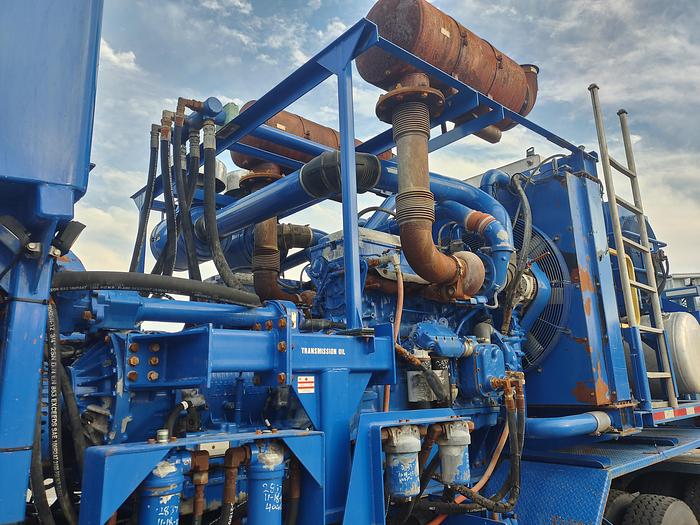 Used 2014 Cement Double Pump Trailer, BJ