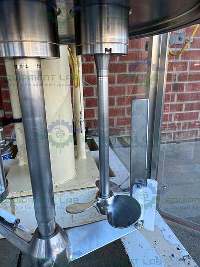 Used Ross  PVM 40 Stainless Steel Triple Shaft Mixer w/ Two 40 Gallon Tanks