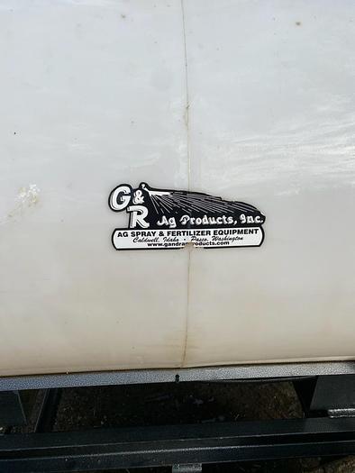 Used 2009 G&R 300 Gallon Boomless Sprayer