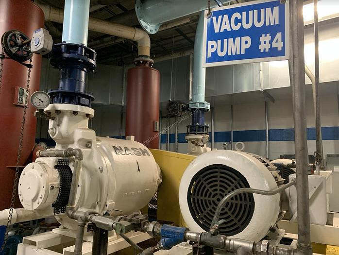 Used Nash 60 HP Vacuum Pump