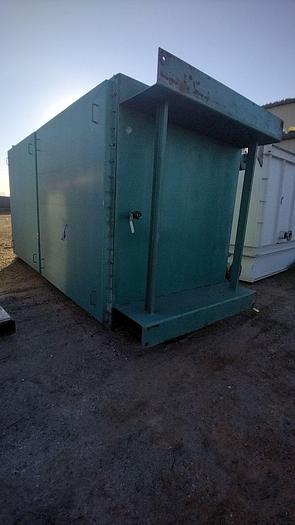 Used Heat Exchanger, Air, 2,528 SF, 550 deg F, Cain Industries #S744457