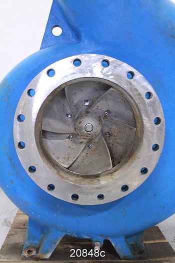 Used Goulds 3175 Pump, 18X18X22, 6-Vane Impeller, 20.87" X 19.87" Impeller Diameter, 10000 Gpm @ 29.7 Ft. Head, 720 Rpm #20848