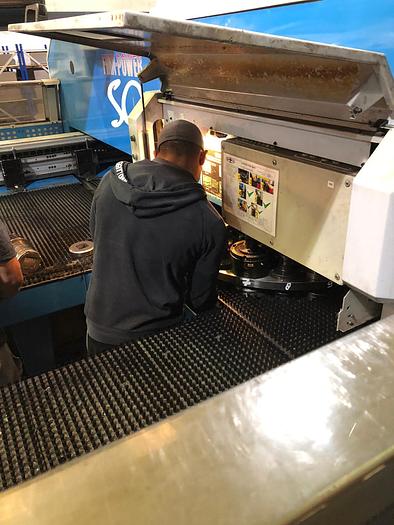 Used 2000 FINNPOWER TRS5 SB CNC shear punching machine