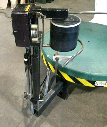 Used PA Motorized Stock Decoiler payoff with Material Straightener for Stamping Press
