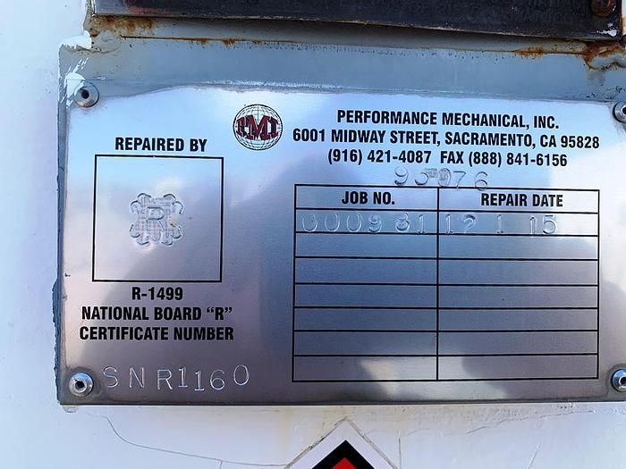 Unused Tank, 30,000 Gallon, C/st, 250 PSI, Lang Co, Propane Storage #C743918