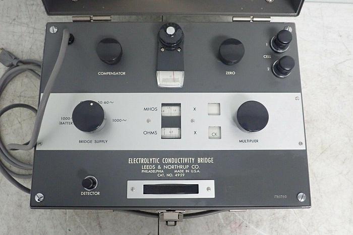 Used Leeds & Northrup 4959 Electrolytic Conductivity Bridge