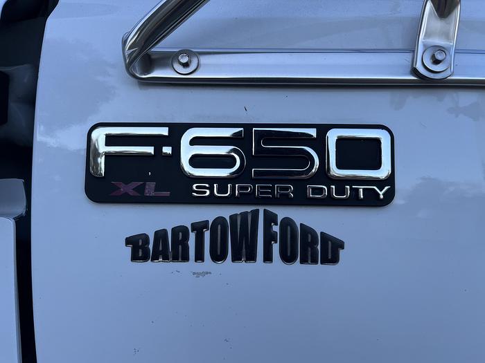 Used 2013 Ford F-650 XL Super-Duty Flatbed Truck #5647