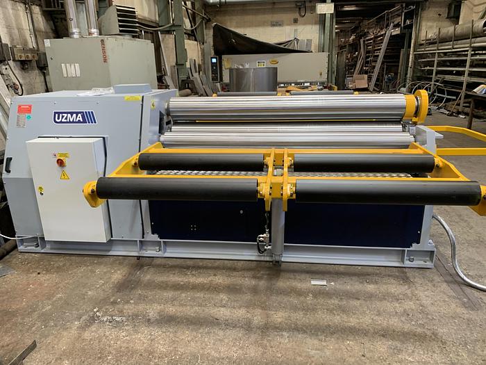 UZMA 4 roll Hydraulic bending rollers 3mm - 22mm  1050mm - 4000mm