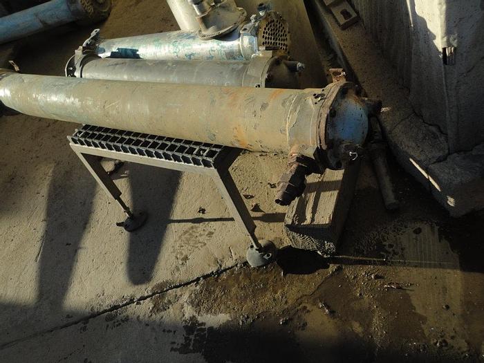 Used Heat Exchanger, Shell & Tube, 45 SF, 3-Pass, American Std. #S741552