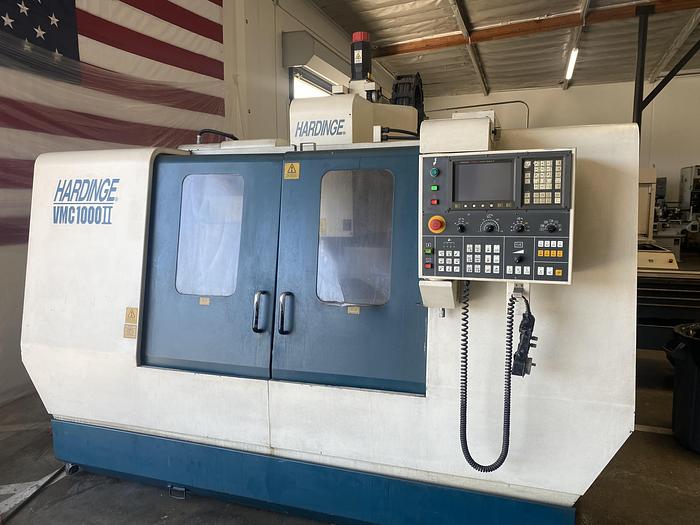 Used HARDINGE VMC-1000II CNC Vertical Machining Center #6127