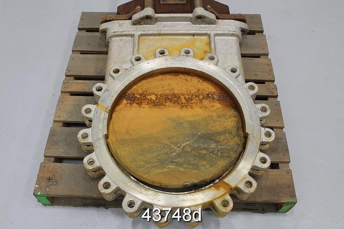Used True Line 24" Hand Operated Knife Gate Valve #43748