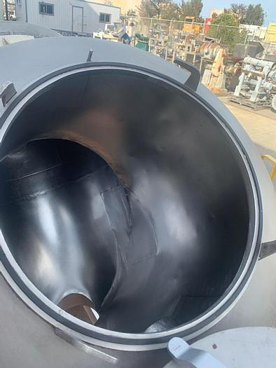 Used Mixer, V-Type, 20 CF, S/st, Patterson Kelley, 65 lbs/CF #S744267