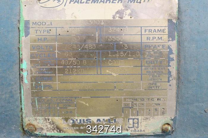 Used Lamson Air Blower, 508-AD #34274