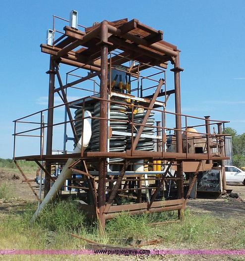 Used Concentrator, Krebs Spiral, Mdl GPX3/4, FRP, (4) Spirals #S740703