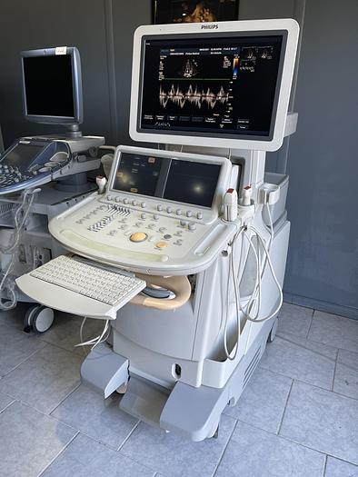 Gebraucht Philips IE33 Ultraschallgerät mit 4 Ultraschallsonden, Sony Drucker
