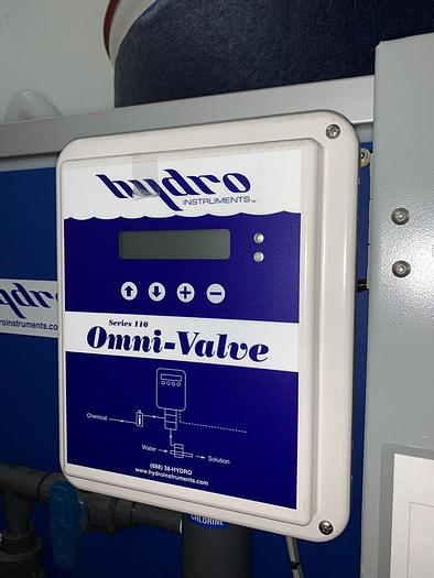 Used Reactor, 250 Gallon, PET, Hypochlorous, Nexus Automation #S743150