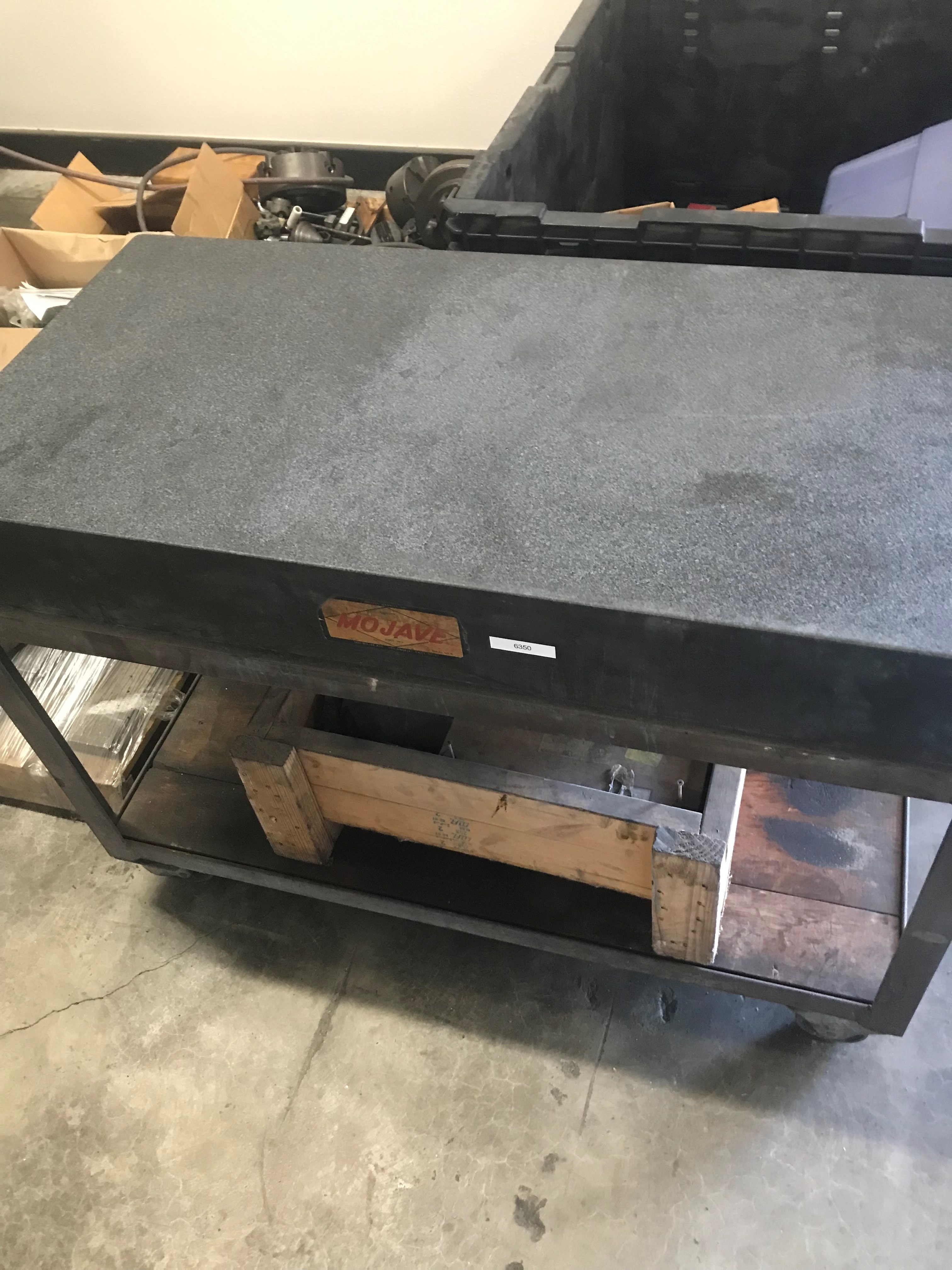 Used Sold Mojave Granite Surface Plate 24" x 48" x 6" 6350 2 at