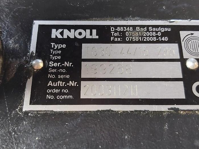 Used Immersion pump, TG30 44/15 285, H 25m, 135 L /Min, 1,5KW, Knoll,  used