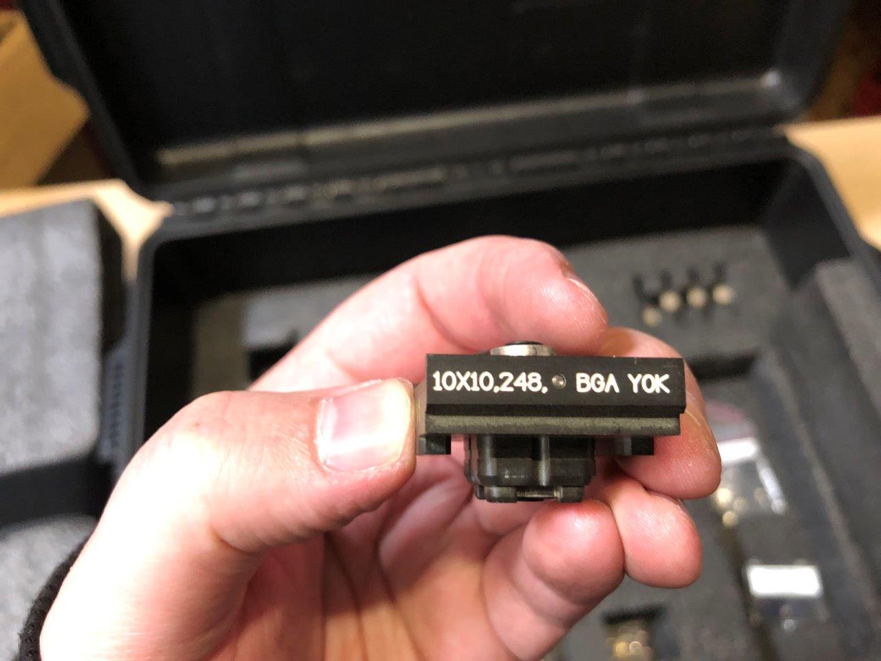 Used Delta Edge DE8000 Q-FPH - 248 CTBGA - 10x10x1.10 Test Handler Change Kit