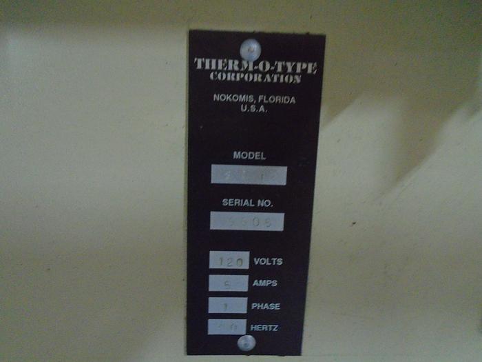 Used Therm-O-Type Super Quad 12, with Two Cassettes