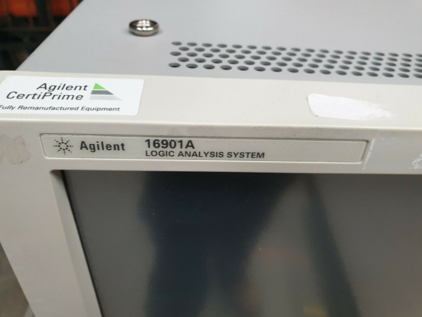 Used AGILENT 16901A LOGIC ANALYSIS SYSTEM W/ X2 16741A MODULES (R4S1.3)
