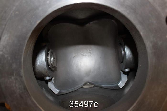 Used Dezurik 203949 3 6" V-Ball Control Valve #35497