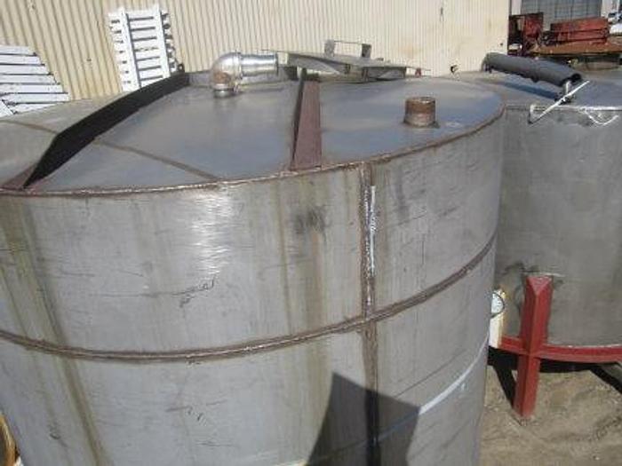 Used Tank, 725 Gallon, 304 S/st, 5' x 5', FT/FB #S737692