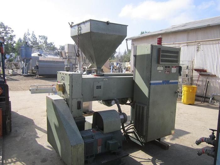 Used Extruder, 2.5" dia, NRM, Mdl 2-5-24.1, 40 HP, Plastics, #S739219