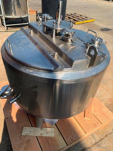 Used Kettle, 50 Gallon, S/st, Jkt, Scrape Agit, Batch Pasteurizer #L744270