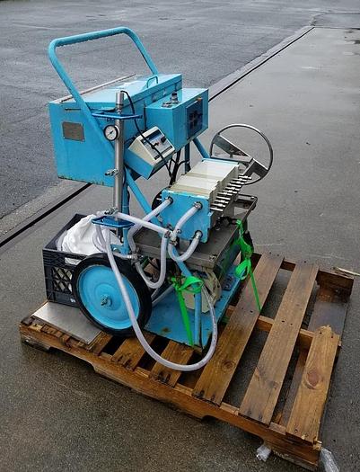 Used Filter, P&F, 4" X 4", PPL, 5 Plates, 120 CI #S741570