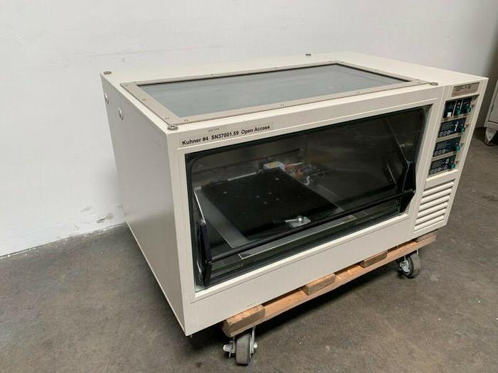 Used Adolf Kuhner ISF-1-W Incubator & Shaker w/ Humidity Temp Range -15°C to 80°C