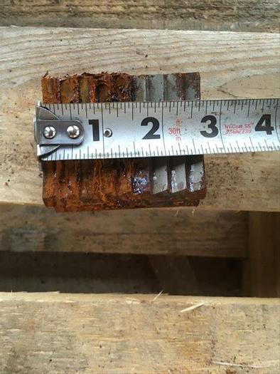 Used Lot of National Oilwell Varco Die Inserts Approximately 2-5/8" x 2-1/8"