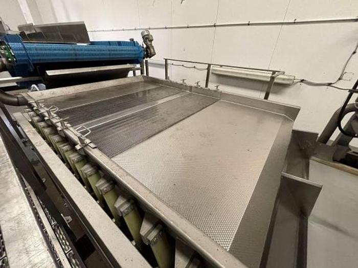 Used Veg washing and grading plant