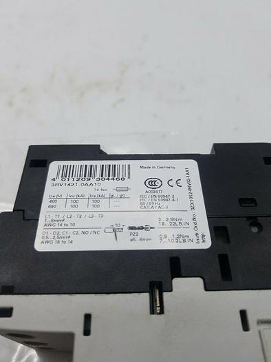 Used Siemens 3RV1421-0AA10