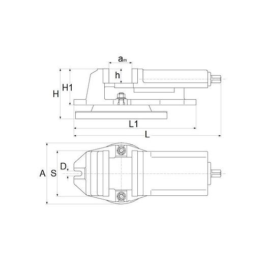 Cormak QH200 x 160mm  Machine Vice