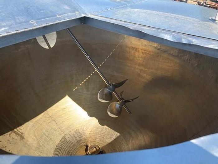 Used 250 Gallon Groen Jacketed Steam Mix Kettle with Agitator
