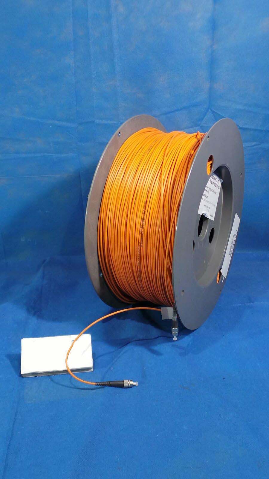 Used Fibernet Ltd FXL-OC0005-500M Fiber Optic Patchcord, FXL-OC0005-500M / Fiber Type: FC/FC SIMPLEX 62.5/125 MM 500M