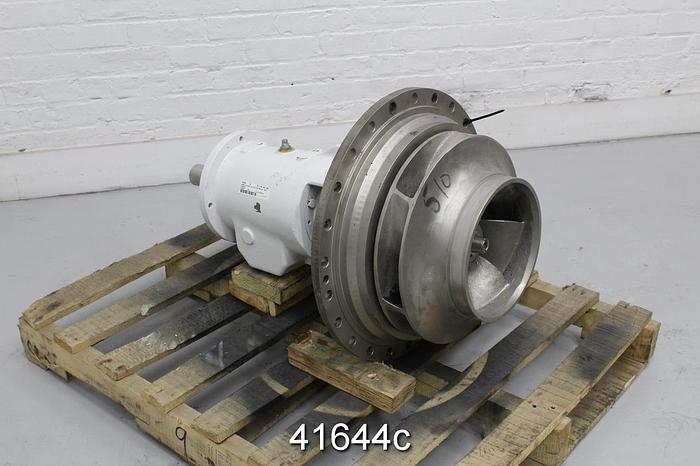 Used Sulzer ELP-20 Pump Power End, 14 1/8" 6-Vane Stainless Steel Impeller #41644