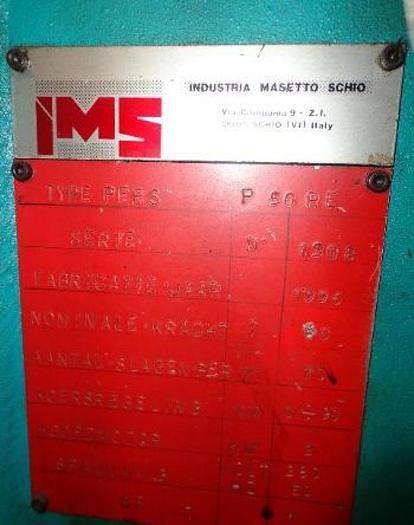 Gebruikt EXCENTERPERS C-FRAME IMS 50T