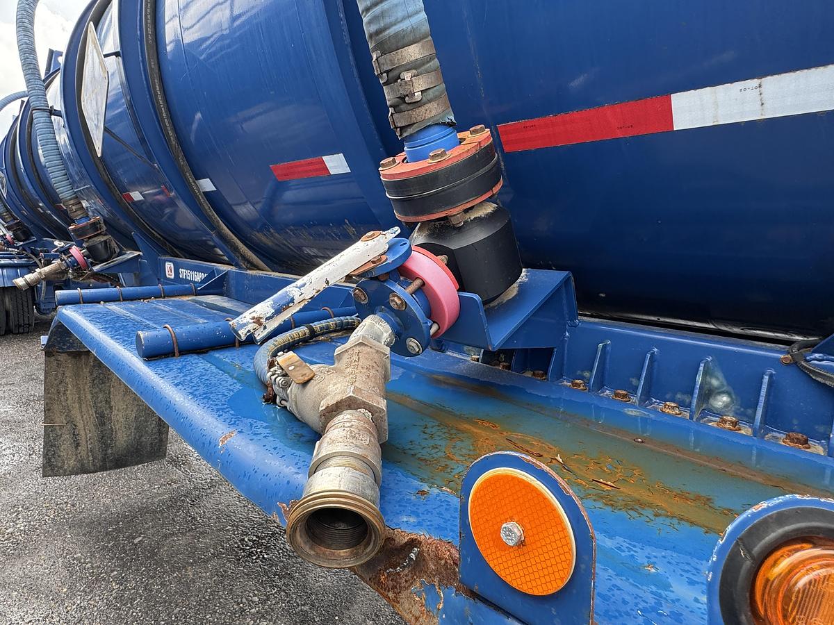 Used 2018 Worley 8000 Gallons Chemical / Acid Tank Trailers For Sale