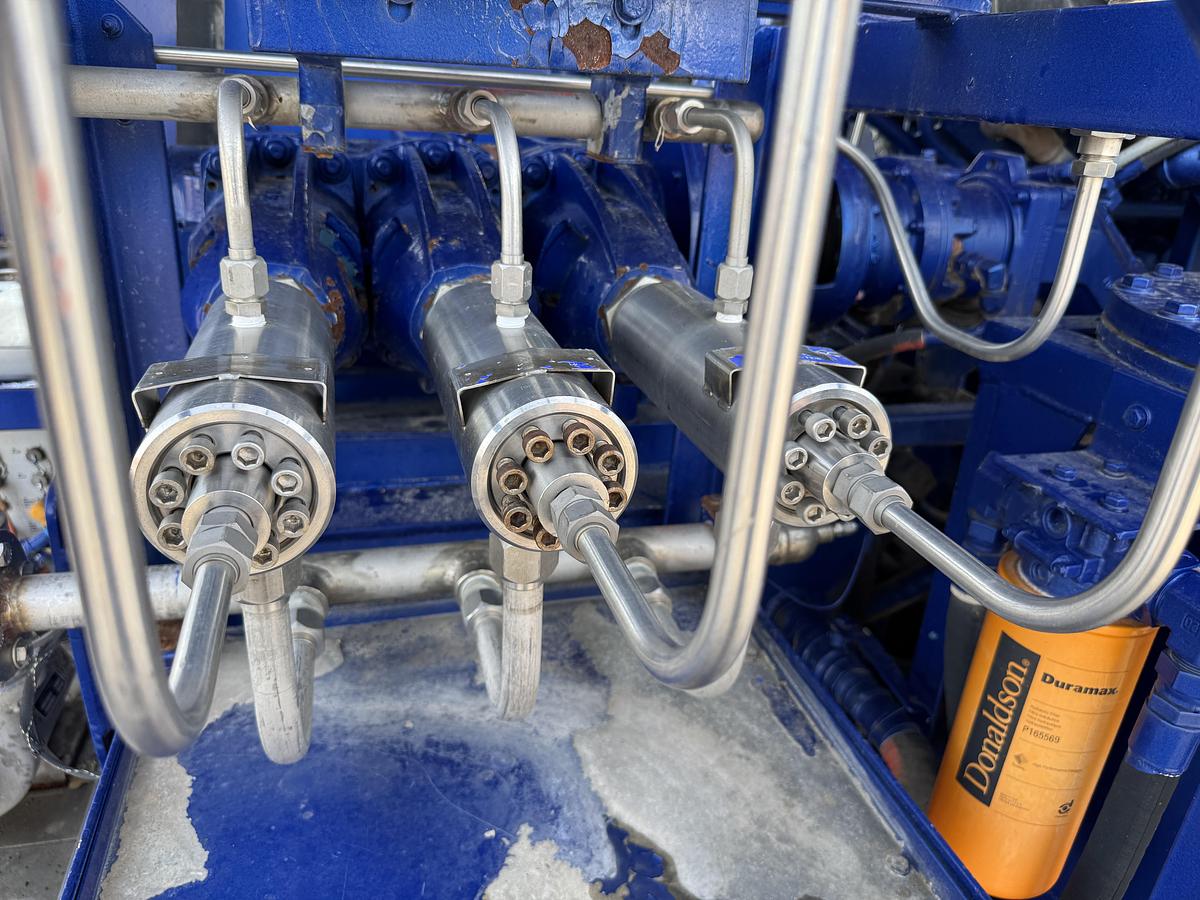 Used 2006 S&S Skid Mounted Nitrogen Pumper for Sale