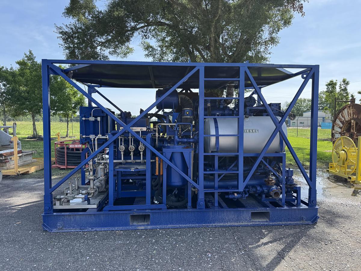 Used 2006 S&S Skid Mounted Nitrogen Pumper for Sale