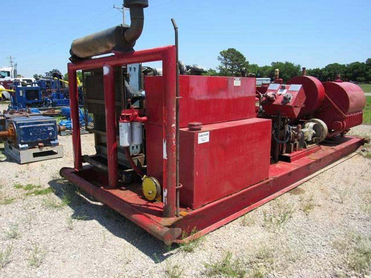 Used Gardner Denver PAH Triplex Well Service Pump