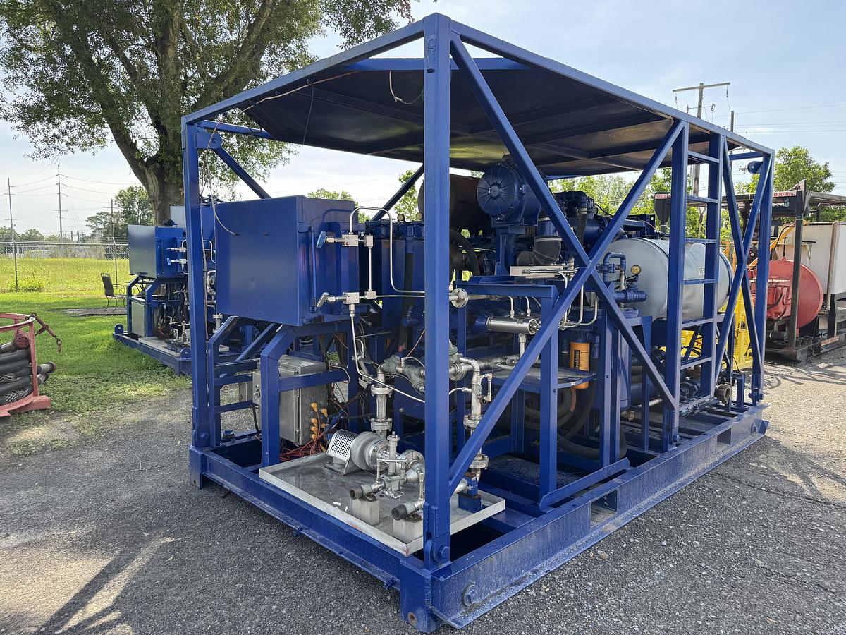 Used 2006 S&S Skid Mounted Nitrogen Pumper for Sale