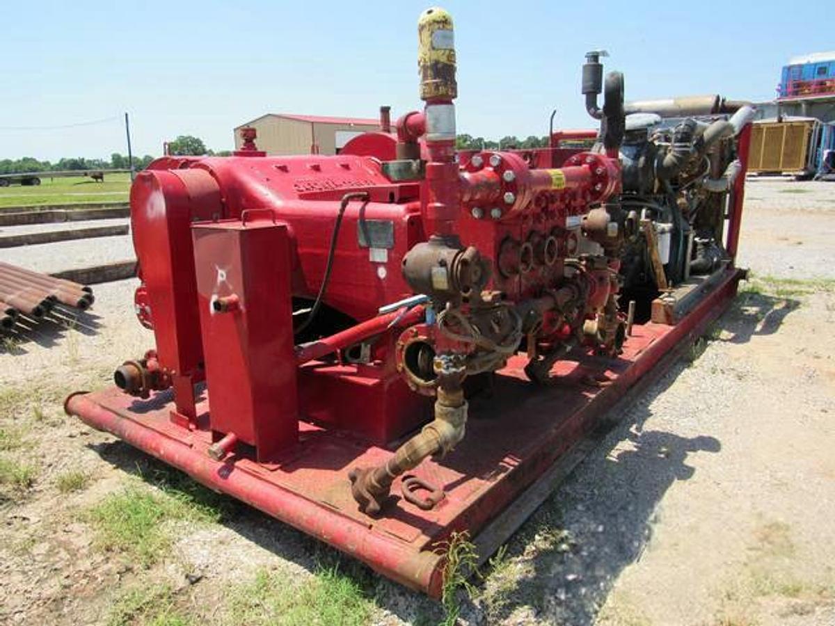 Used Gardner Denver PAH Triplex Well Service Pump