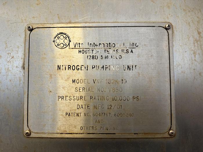 Used Offshore 180k N2 Pumper for Sale