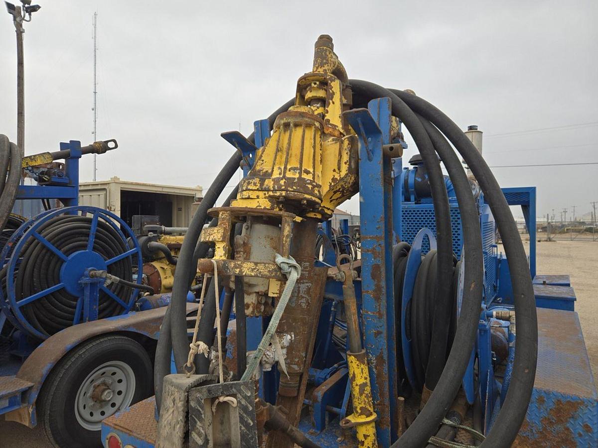 Used 2011 Trailer Mounted 85 Ton Logan S2.5 Power Swivel for Sale