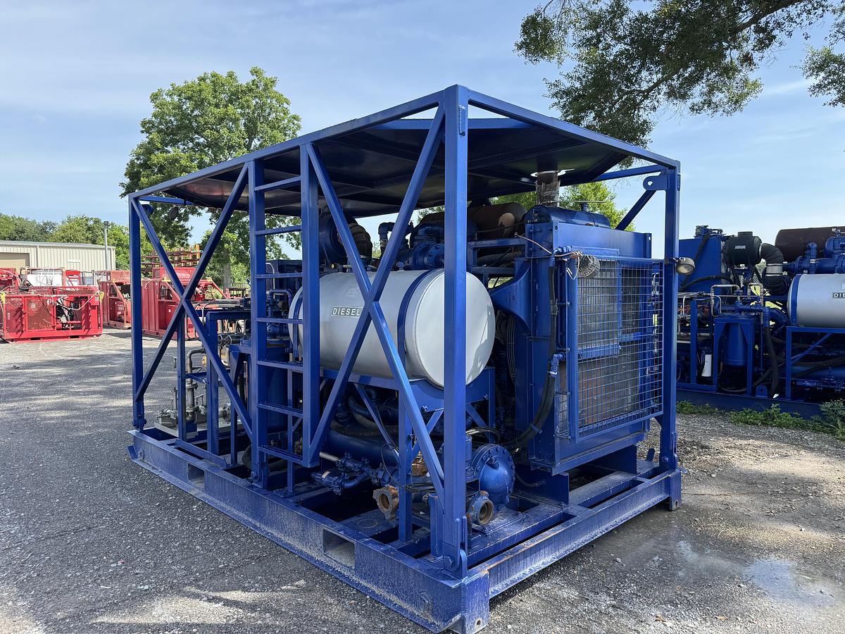 Used 2006 S&S Skid Mounted Nitrogen Pumper for Sale