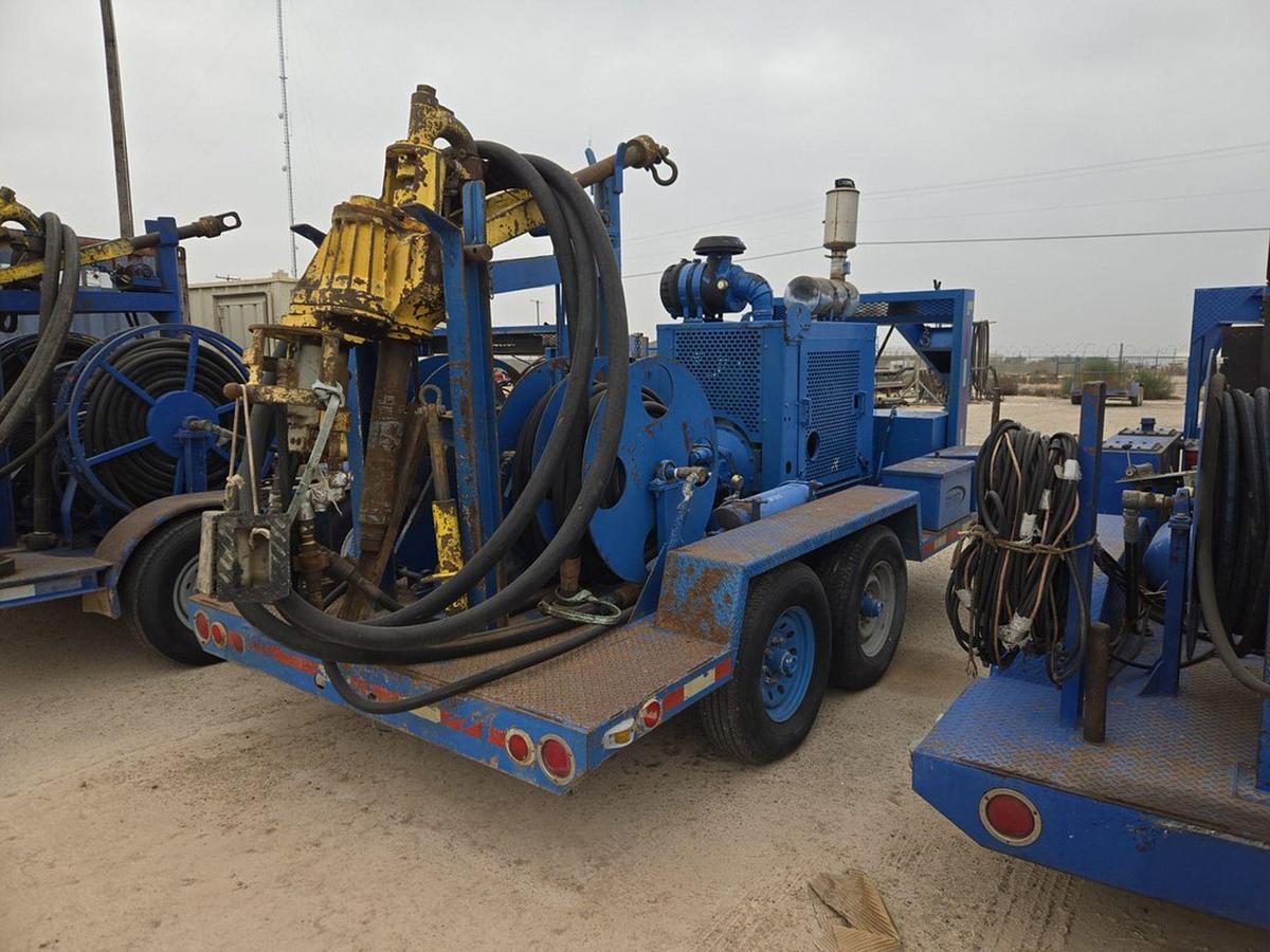 Used 2011 Trailer Mounted 85 Ton Logan S2.5 Power Swivel for Sale